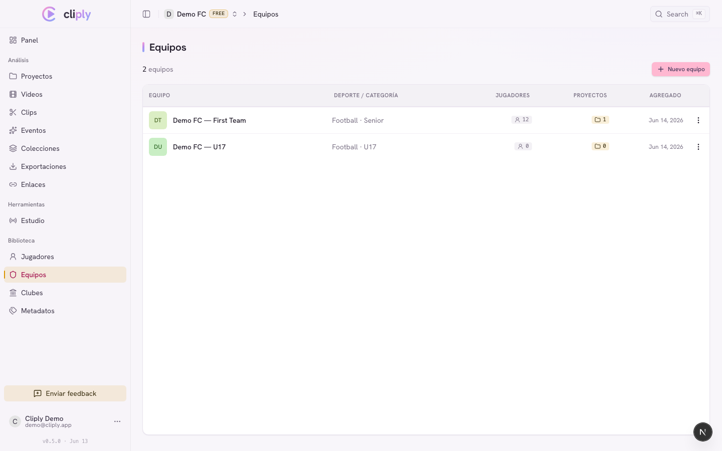 El selector de organización y la lista de miembros en la configuración